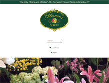 Tablet Screenshot of granbyflowersnsuch.com
